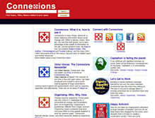 Tablet Screenshot of connexions.org